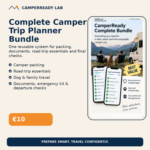 CamperReady Complete Camper Trip Planner Bundle hero